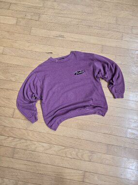 vintage 90s | Fender Solidbody faded burgundy made in USA sweater | MENS L